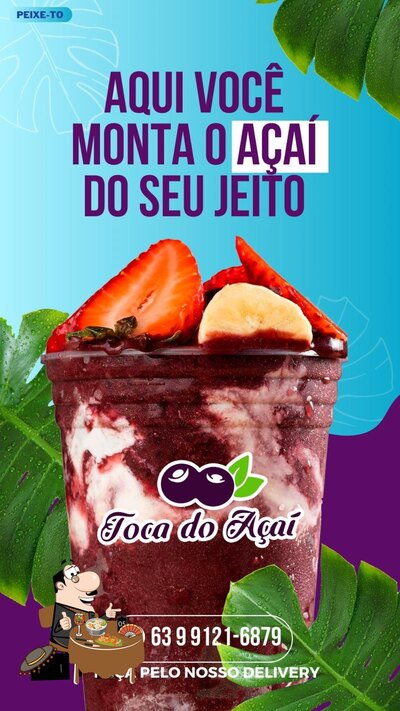 Comida em Toca do Açaí/Restaurante da Thamara