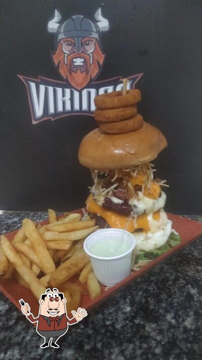 Comida em Vikings Burger Cuiabá