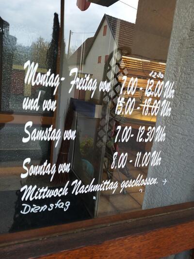 Hier ist die Werbung von Brotkörble