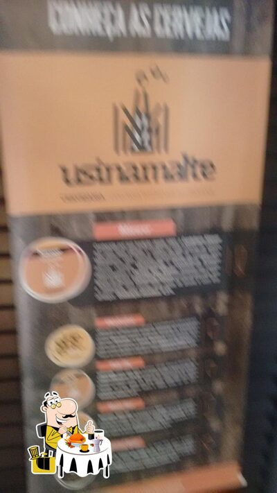 Comida em Biergarten Usinamalte