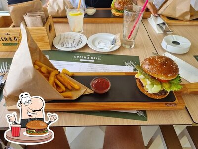 Oliva Grill propone un'ampia quantità di opzioni per gli amanti dell'hamburger