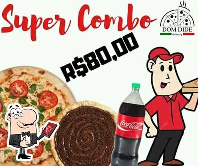 Aqui está a publicidade do Dom Dide Pizzas