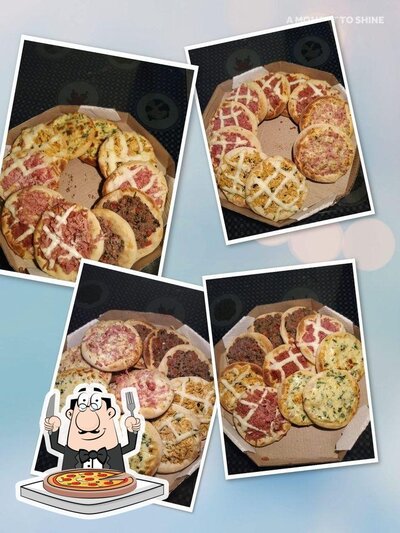 Peça diferentes tipos de pizza