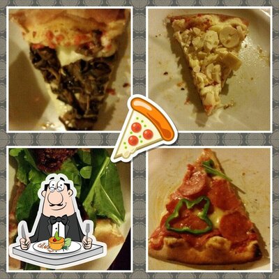 Platos en Pizza da Villa