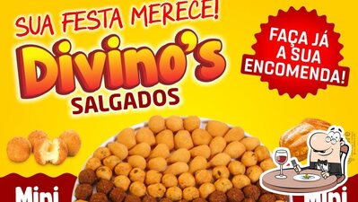 Comida em Divino's Salgadinho no Copo