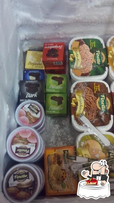Peça uma das sobremesas