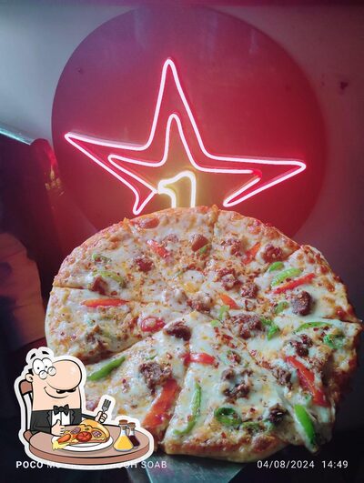 Order pizza at Star One Restaurant