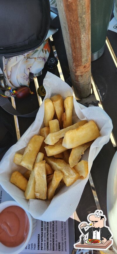 Comida em Corais Gunga Beach Club