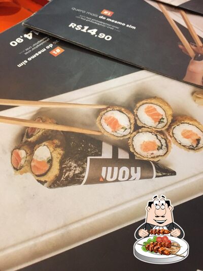 Comida em Koni Store