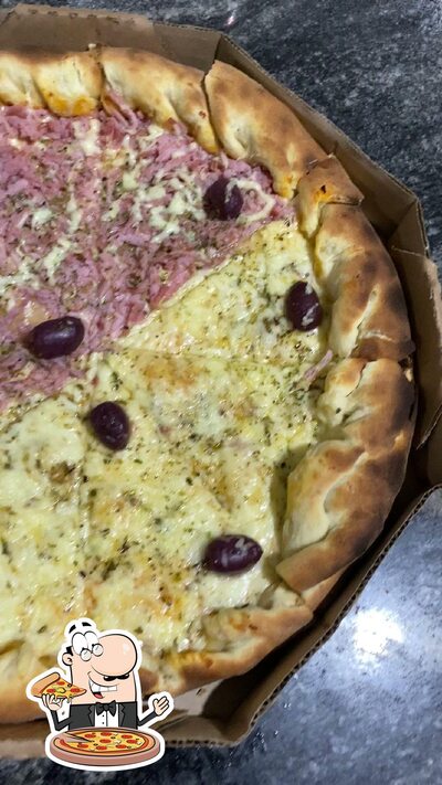 Escolha pizza no HABIB PIZZARIA