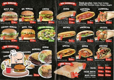 Essayez l'un des hamburgers offert par Sidi Rached