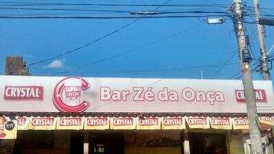 Aqui está a publicidade do Bar Zé da Onça