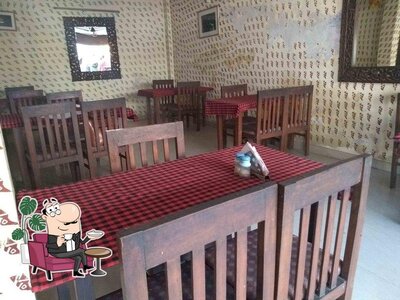 The interior of Aanchal Restaurant