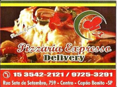 Leia as informações sobre o Pizzaria Expresso Capão Bonito SP