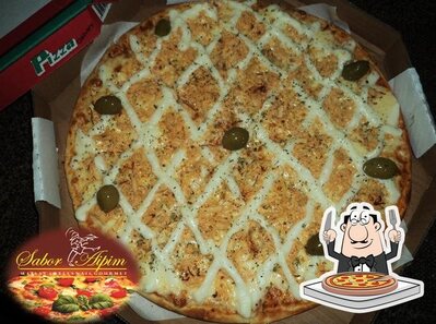No Sabor Aipim Lumiar, você pode provar pizza