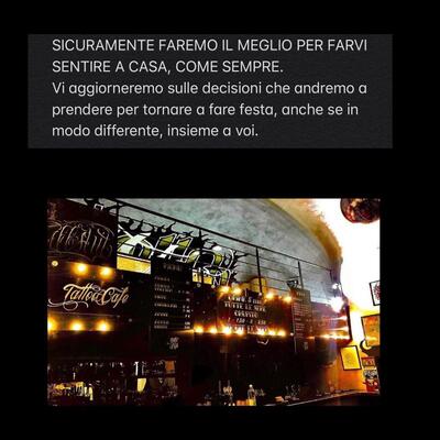 Ecco la pubblicità di Tattoo Bar