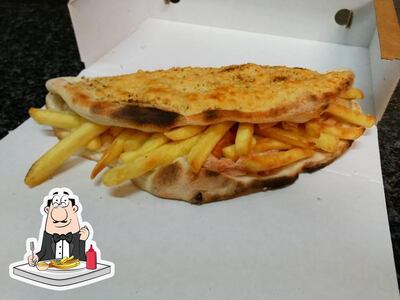 Puoi ordinare un piatto di chips come contorno o per uno spuntino
