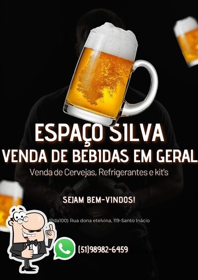 Você pode desfrutar de uma bebida do menu