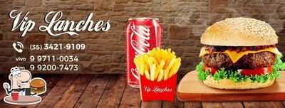 Os hambúrgueres do Vip Lanches irão satisfazer diferentes gostos