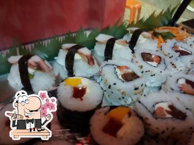 Sushi é um popular cozinha originário do Japão