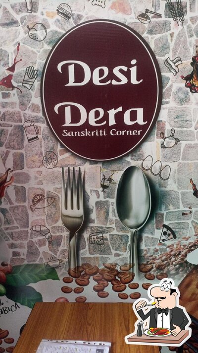 Food at Desi Dera