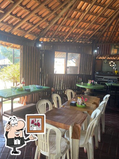 O interior do Churrascaria