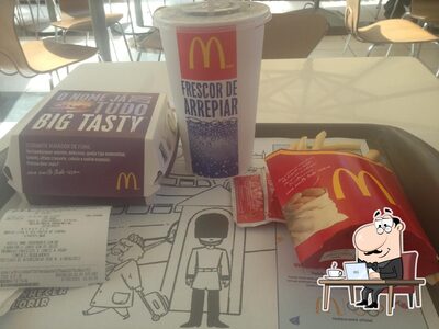 O interior do McDonald's