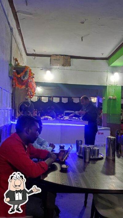 The interior of Puspak Dhaba