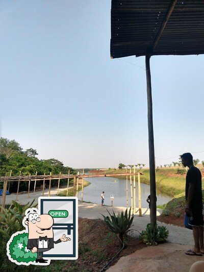 O exterior do Pesqueiro Nutrifish