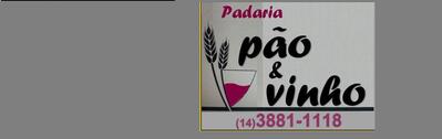 A representação visual da marca do Panif. Pão E Vinho