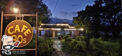 Enjoy the view at the outside area of CAFE 90s