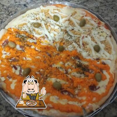 Consiga pizza no Le Chef Restaurante e Pizzaria