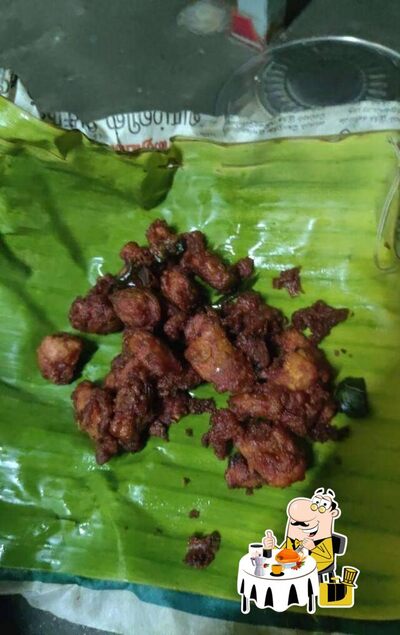 Food at Kongu fish fry & chicken chilly