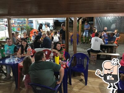O interior do Bar e Mercado do Ito Paverama RS