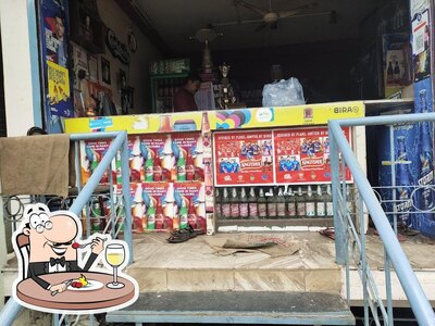 Food at Garva Beer shoppy,