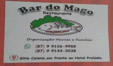 O logotipo do Bar do Mago