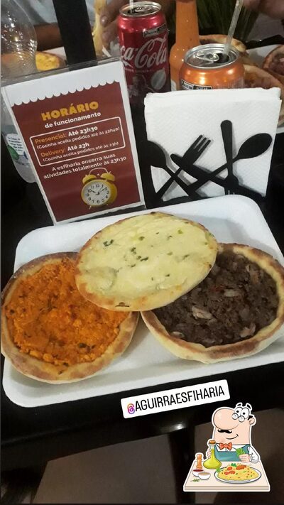 Platos en AGUIRRA Esfiharia