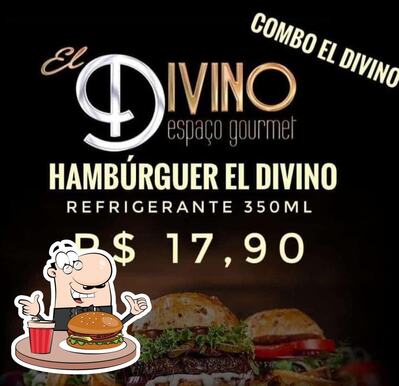 Peça um hambúrguer no El Divino