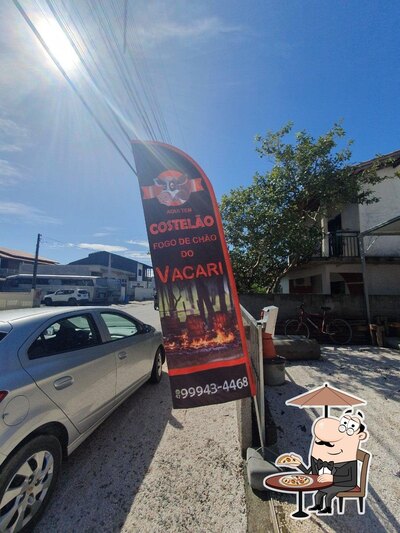 Veja imagens do exterior do Costelão Fogo de Chão do Vacari