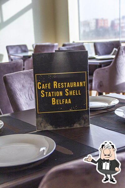 L'intérieur de Restaurant Station Shell BELFAA