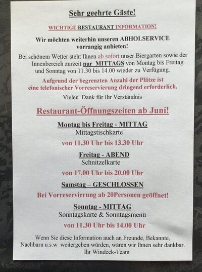 Lisez les informations concernant Hotel Restaurant Windeck