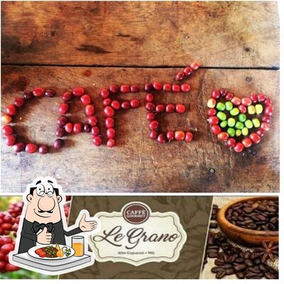 Comida em Café Le Grano