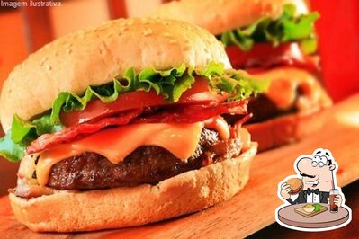 Consiga um hambúrguer no Mix Delivery