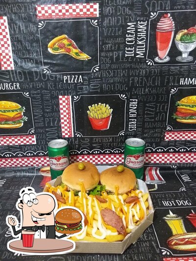 Delicie-se com um hambúrguer no Divino Sabor