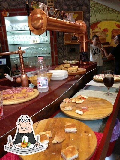 Platti al La cantina dei giusti