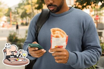 Comida em Mini Kalzone | Villa Romana Shopping