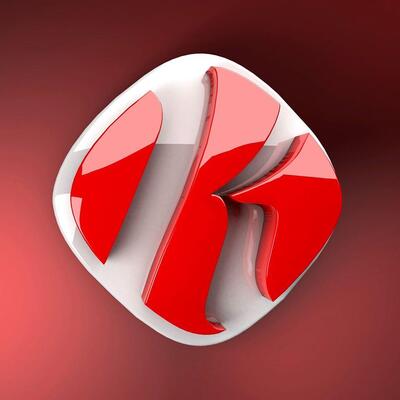 O logotipo do Mercado e Padaria KRONING