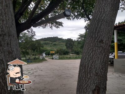O exterior do Rancho Sossego