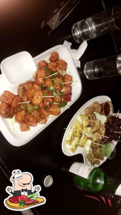 Meat dishes are available at Paara
