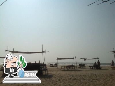 You can get some fresh air at the outside area of Edem Garden Beach Shack